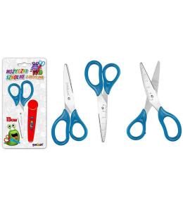 Nożyczki szkolne z zatyczką 13cm