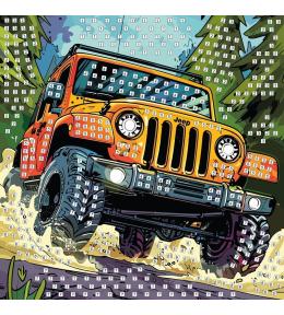 Mozaika piankowa auto terenowe 25x25cm