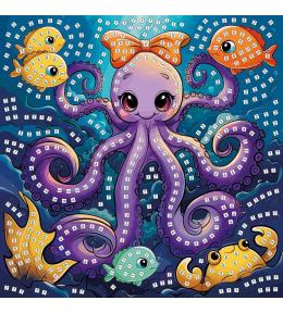 Mozaika piankowa ośmiornica 25x25cm