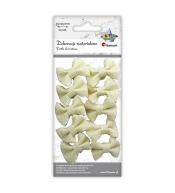 Kokardki jutowe samoprzylepne beżowe 33x25mm 10szt