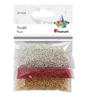 Koraliki plastikowe 15g