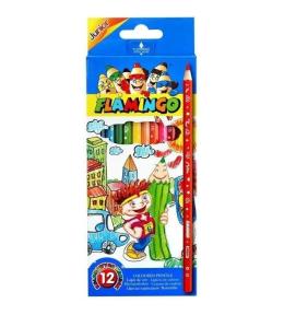 Kredki Junior sześciokątne 12 kolorów