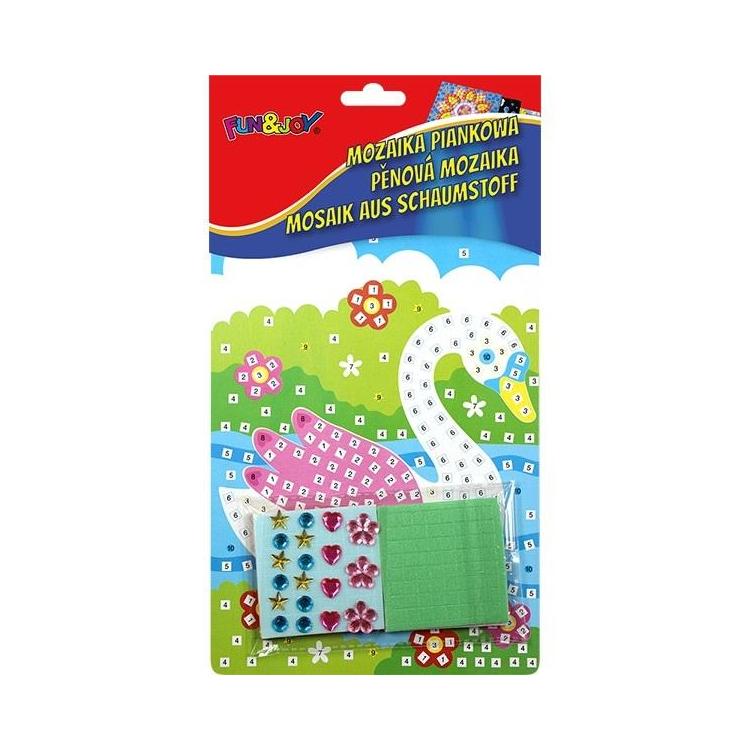 Mozaika piankowa Łabędź