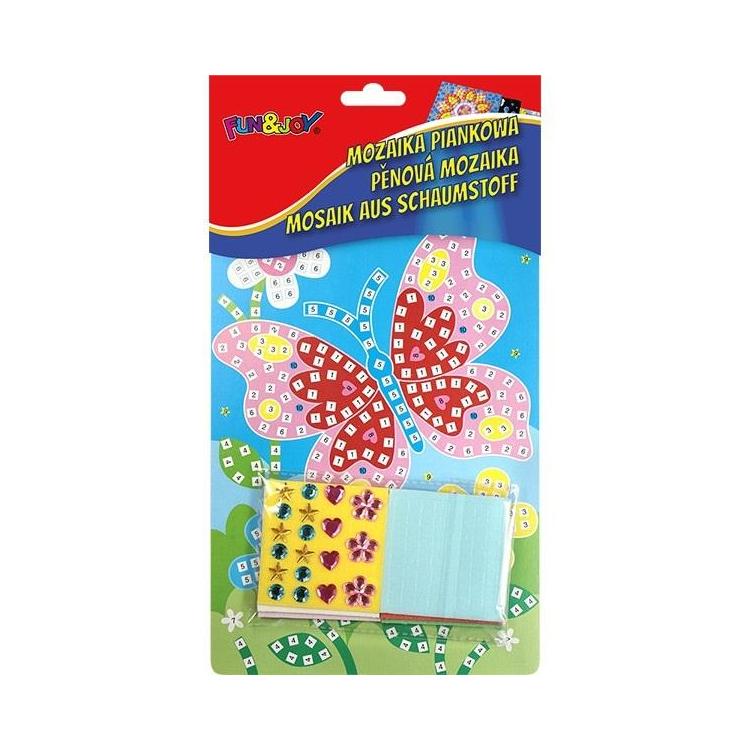 Mozaika piankowa Motyl