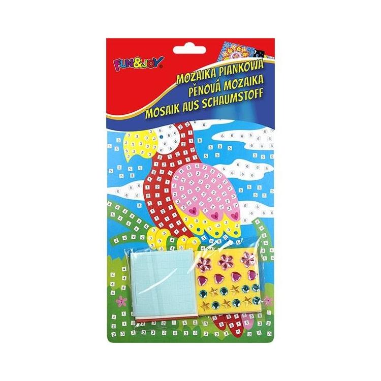 Mozaika piankowa Papuga