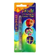 Kredki do malowania twarzy metalic 6 kolorów