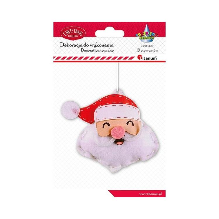 Zestaw do złożenia Głowa Mikołaja