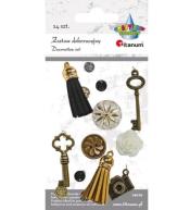 Zestaw dekoracyjny mix 14szt