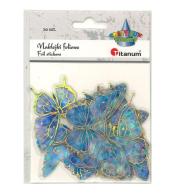 Naklejki foliowe motyle 10 wzorów 20szt