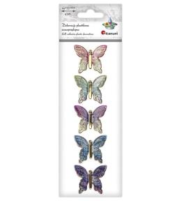 Dekoracje samoprzylepne 3D Motyle 5szt
