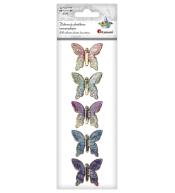 Dekoracje samoprzylepne 3D Motyle 5szt