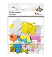 Naklejki piankowe mix 50szt