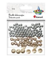 Perełki dekoracyjne plastikowe mix 12g