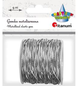 Gumka metalizowana 2mmx9m srebrna