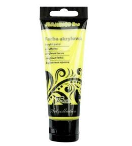 Farba akrylowa 75ml 003 cytrynowa