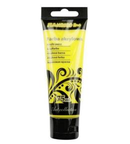 Farba akrylowa 75ml 004 żółta