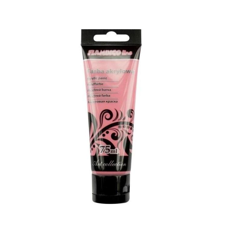 Farba akrylowa 75ml 023 bladoczerwona
