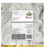 Folia do złoceń srebrna arkusz 14x14cm 10szt