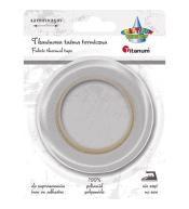 Taśma termiczna tkaninowa 12mm 25m biała