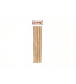 Patyczki drewniane 30cm 25szt