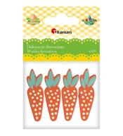 Drewniane marchewki 14x45mm 4szt