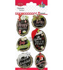 Naklejki papierowe 3D plastry drewna