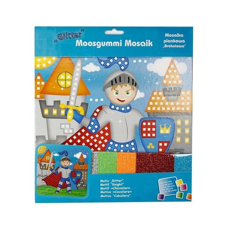 Mozaika piankowa brokatowa Rycerz
