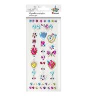 Kryształki samoprzylepne tatuaż/biżuteria mix