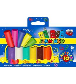 Plastelina 10 kolorów