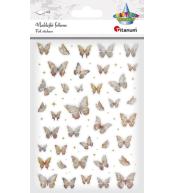 Naklejki foliowe Motyle złote i holograficzne