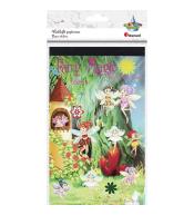 Naklejki papierowe 6 plansz wróżki mix 238szt