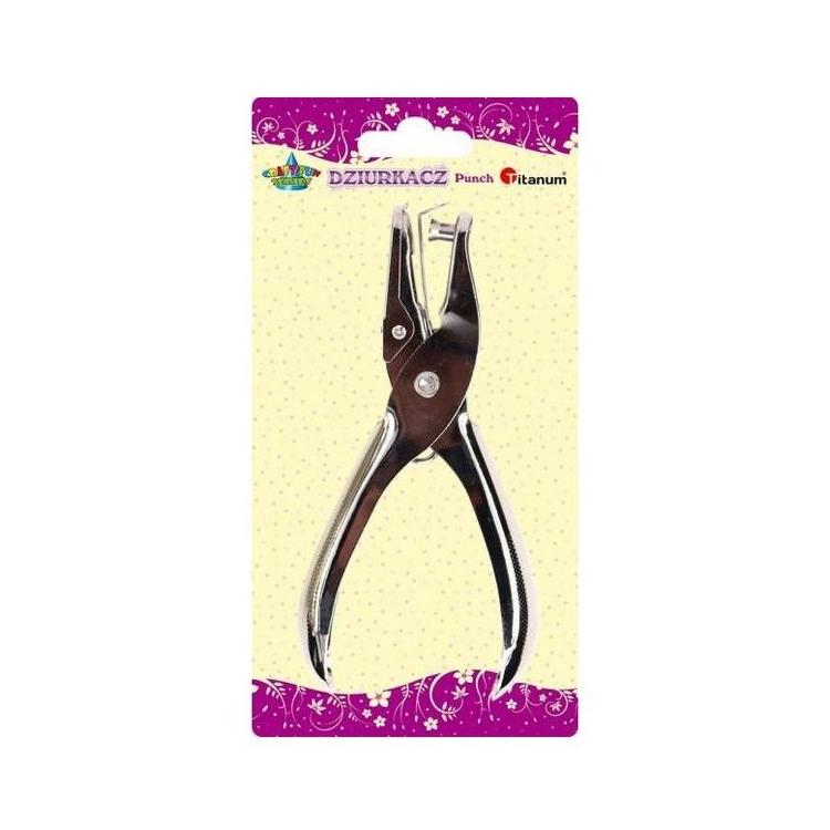 Dziurkacz 1-otworowy metalowy