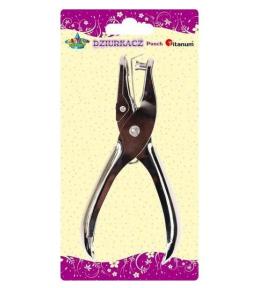 Dziurkacz 1-otworowy metalowy