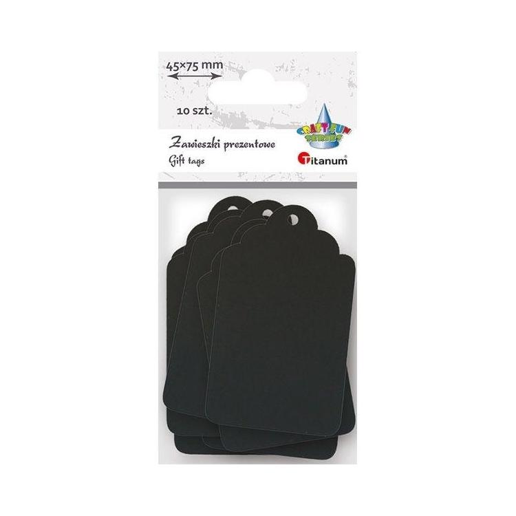 Zawieszka prezentowa kartonowa 45x75mm 10szt