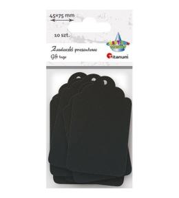 Zawieszka prezentowa kartonowa 45x75mm 10szt