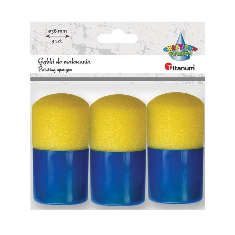 Gąbki do tuszowania 38mm 3szt