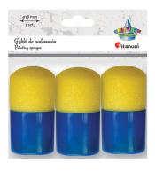 Gąbki do tuszowania 38mm 3szt