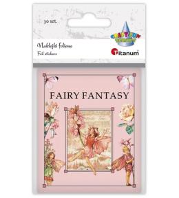 Naklejki foliowe Fairy Fantasy wróżki 30szt