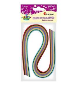 Paski do quillingu 5mm mix 200szt