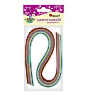 Paski do quillingu 5mm mix 200szt