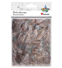 Piórka półpuch 3g bażant brązowo-szare