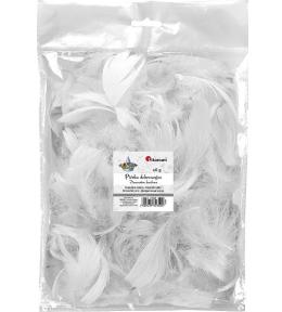 Piórka puch 16g białe