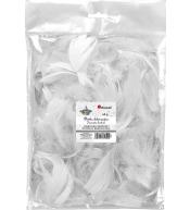 Piórka puch 16g białe