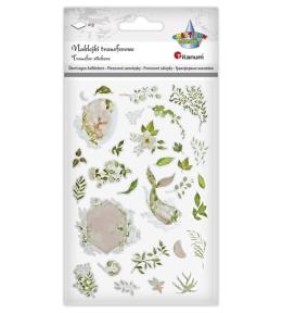 Naklejki transferowe zielone 2 plansze