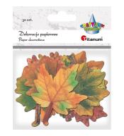 Dekoracje kartonowe Liście klonu 30szt