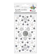 Kryształki samoprzylepne 118szt mix