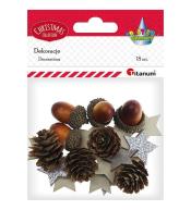 Dekoracje jesienna 18szt