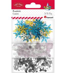 Konfetti gwiazdki 35mm mix