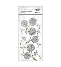 Kryształki samoprzylepne dmuchawce 10szt