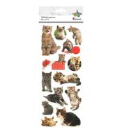 Naklejki papierowe koty